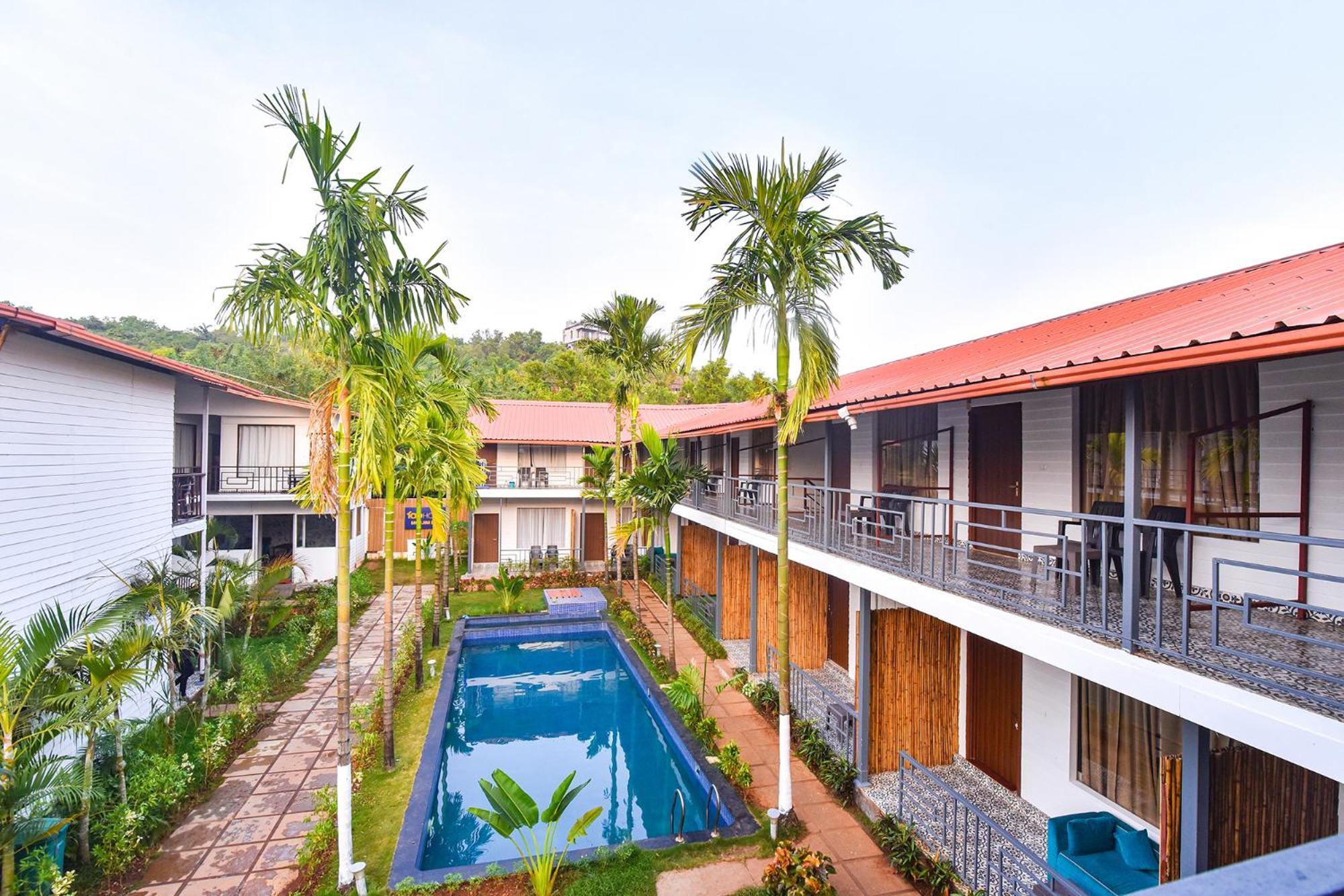 Fabhotel Morjim Bliss - 500M From Morjim Beach Exterior foto